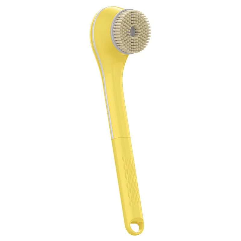 Essentya - Brosses de bain électriques Bath and Body Works Brosse exfoliante en silicone pour le corps Brosses exfoliantes étanches IPX7 Brosses à long manche pour le dos